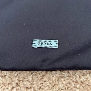 Prada Black and Blue Dust Bag
